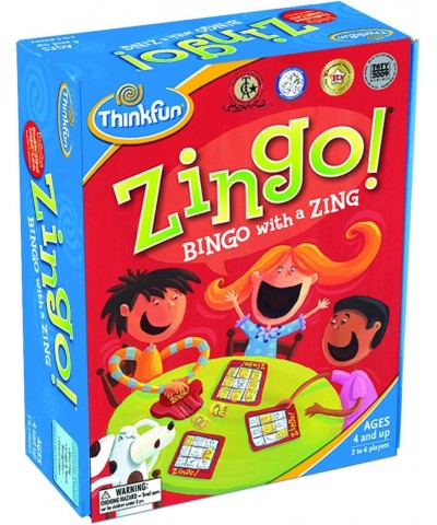 ThinkFun Zingo Bingo Award Winning Preschool Game for Pre and Early Readers Age 4 and Up - One of the Most Popular Board Game...