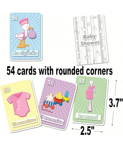 MoreFiesta Baby Shower Loteria Bingo in Spanish for 10 Players $19.57 Card Games