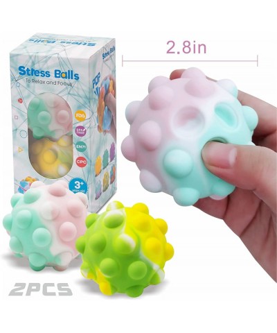 Fidget Toys Stress Balls Pop Squish It for Kids and Adults Push Bubbles Fidgets Ball for Girls and Boys Gifts $15.32 Fidget Toys