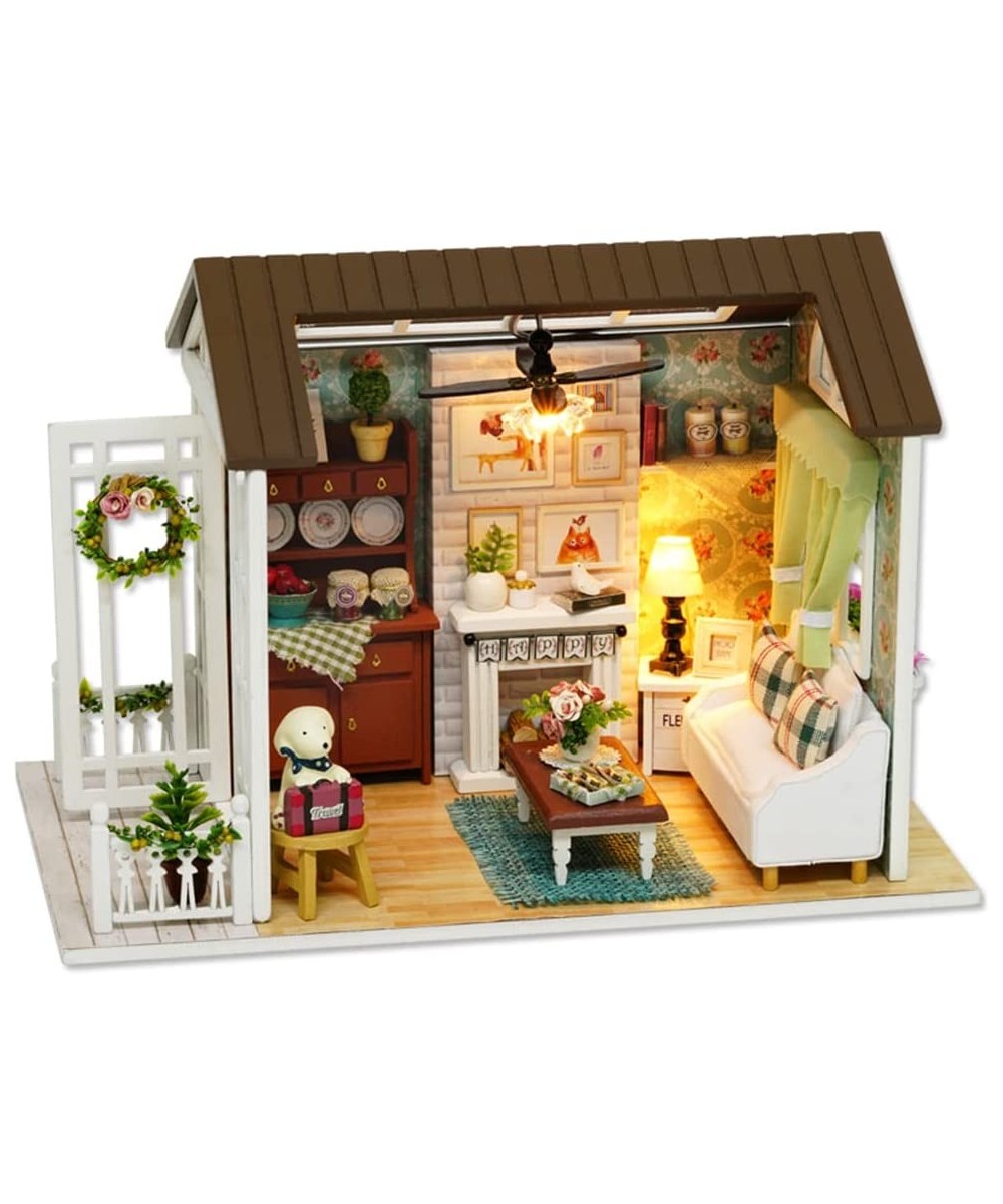 Romantic and Cute Dollhouse Miniature DIY House Kit Creative Room Perfect DIY Gift for Friends Lovers and Families(Perfect Ha...