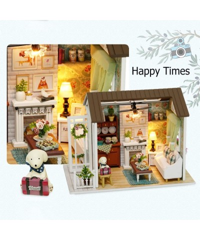 Romantic and Cute Dollhouse Miniature DIY House Kit Creative Room Perfect DIY Gift for Friends Lovers and Families(Perfect Ha...