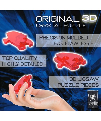 Teddy Bear (Pink) Standard Crystal Puzzle from BePuzzled 3D Crystal Puzzles and Brainteasers for Puzzlers Ages 12 and Up $19....