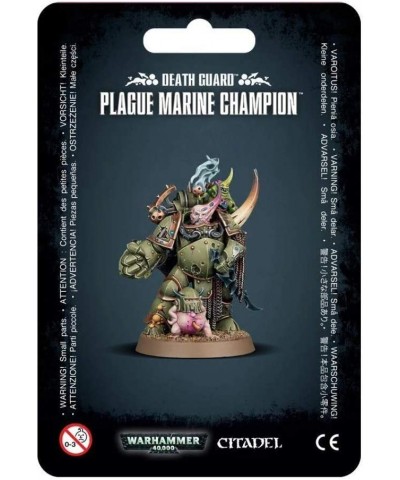 99070102007" Death Guard Plague Marine Champion Miniature $48.97 Board Games