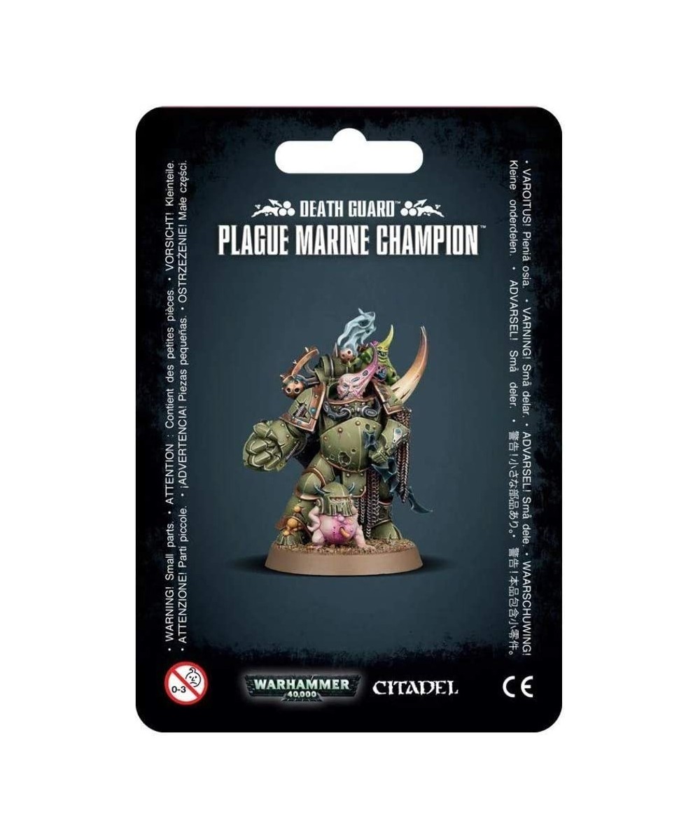 99070102007" Death Guard Plague Marine Champion Miniature $48.97 Board Games