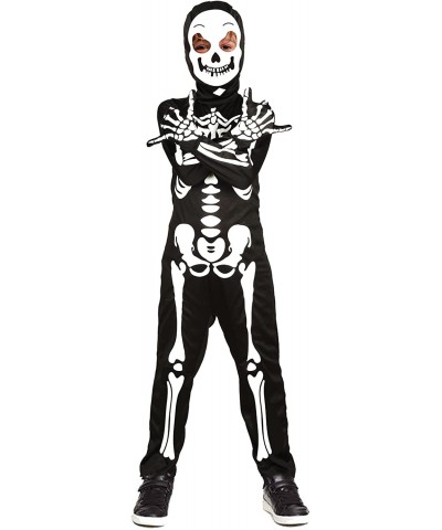 Kids Skeleton Costumes Glow in The Dark Halloween Scary Jumpsuit for Girls Boys $28.00 Kids' Costumes