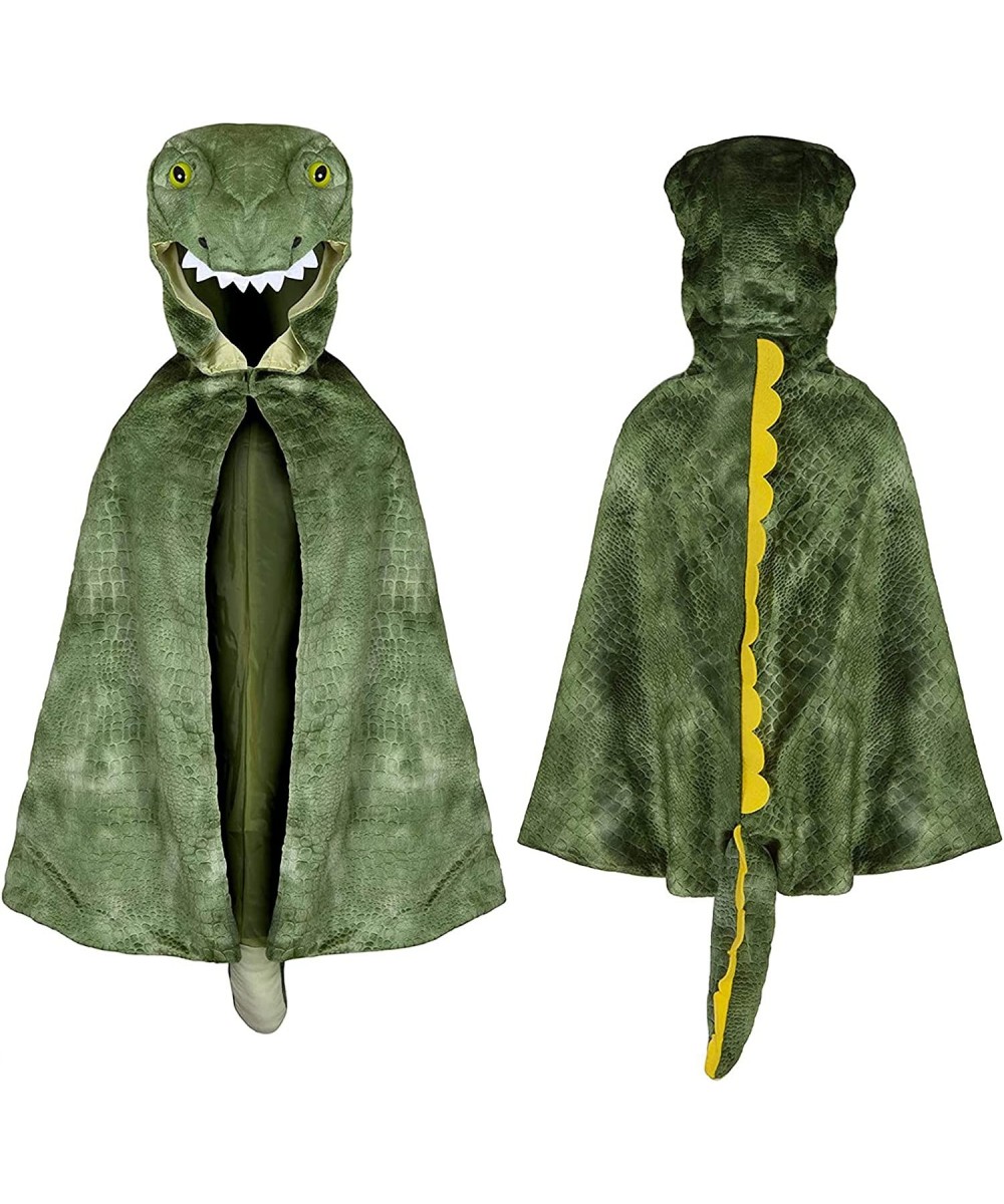 Toddler Kids Boy Girl Dragon Costume Cloak Dinosaur Hooded Cape Robe Halloween Fancy Dress Up Theme Party Outfits $44.46 Kids...