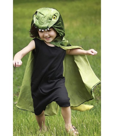 Toddler Kids Boy Girl Dragon Costume Cloak Dinosaur Hooded Cape Robe Halloween Fancy Dress Up Theme Party Outfits $44.46 Kids...