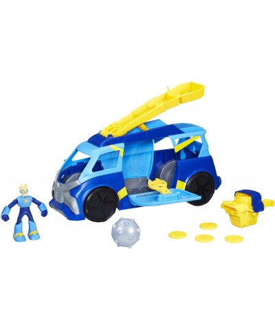 and The Flex Fighters Flex Power Mobile Headquarters HQ Van $38.66 Play Figure Playsets