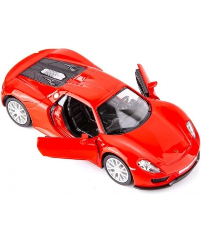 1/36 Scale 918 Casting Car Model Zinc Alloy Toy Car for Kids Pull Back Vehicles Toy Car for Toddlers Kids Boys Girls Gift (Re...