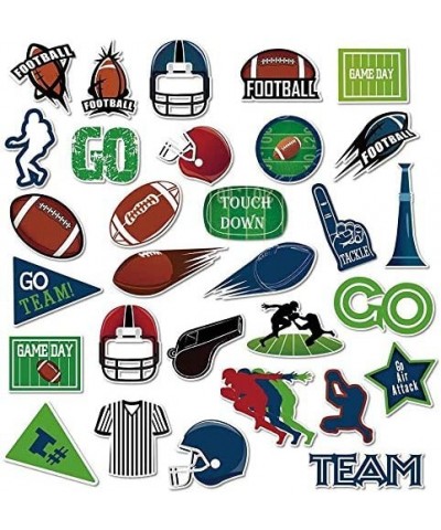 Football PVC Waterproof Stickers(30pcs) for Bottles Luggages Laptop Skateboard Notebooks Cars Motorcycles Bicycles $16.23 Kid...