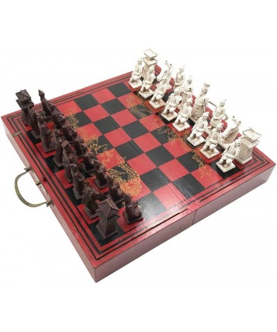 15.7" x 15.7" Large Chess Sets for Adults Classic Chess Board Portable Folding Wooden Chess Board Travel Chess Set Board Game...