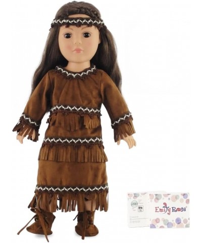 18 Inch Doll Clothes/Clothing – Native American Outfit Fits Most 18” Dolls | Includes Doll Shoes and Accessories $27.22 Dolls