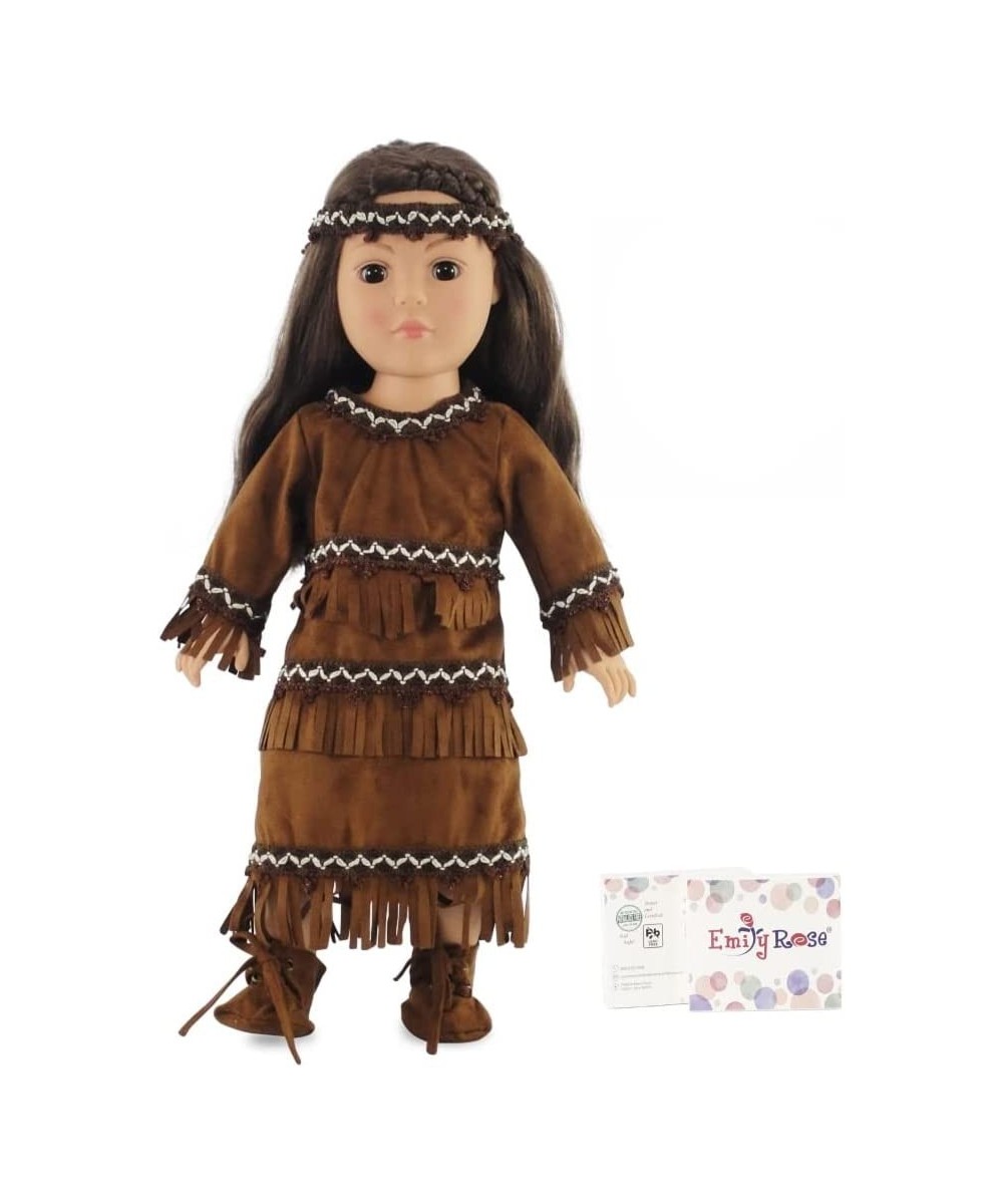 18 Inch Doll Clothes/Clothing – Native American Outfit Fits Most 18” Dolls | Includes Doll Shoes and Accessories $27.22 Dolls