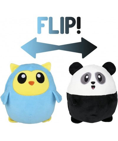 Reversible Plush Animal 1 Piece Reversible Plush Toy for Kids with Bird and Panda Designs Playroom Bedroom and Baby Nursery D...