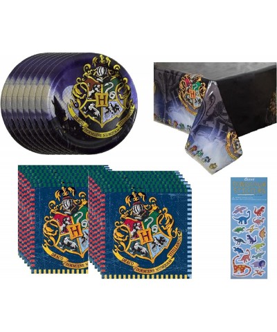 Harry Potter Party Supplies Bundle includes Dessert Cake Plates Napkins Table Cover - Serves 8 $31.59 Kids' Party Tableware