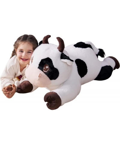 Giant Cow Stuffed Animal Plush Toy Large Cow Cute Jumbo Soft Toys Huge Big Size Plushy Fluffy Fat Oversized Plushie Gifts for...