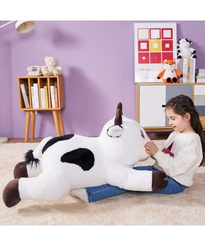 Giant Cow Stuffed Animal Plush Toy Large Cow Cute Jumbo Soft Toys Huge Big Size Plushy Fluffy Fat Oversized Plushie Gifts for...