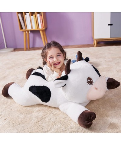 Giant Cow Stuffed Animal Plush Toy Large Cow Cute Jumbo Soft Toys Huge Big Size Plushy Fluffy Fat Oversized Plushie Gifts for...