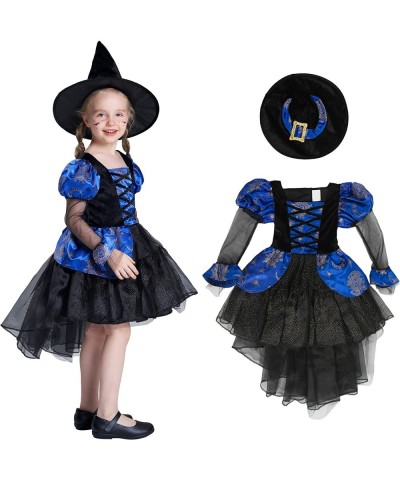 Girls Witch Costume Kids Spider Fancy Dress Up Halloween Spiderella Outfit $49.98 Kids' Costumes