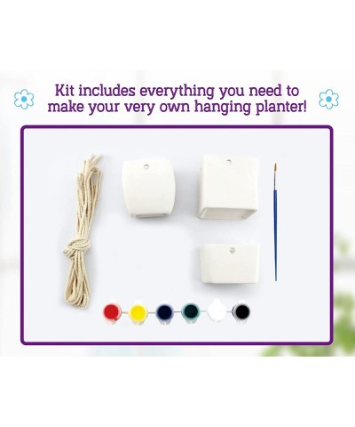 Kids Paint Your Own Hanging Flower Pot Planter Craft Kit - Ceramic Painting Kit - Craft Kit for Kids $32.89 Craft Kits