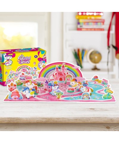 Unicorn Painting Toys with Puzzle Arts and Crafts for Kids 6 Year Old Girls-Include 6 Cute Unicorn Figurine and 1 Big Puzzle ...