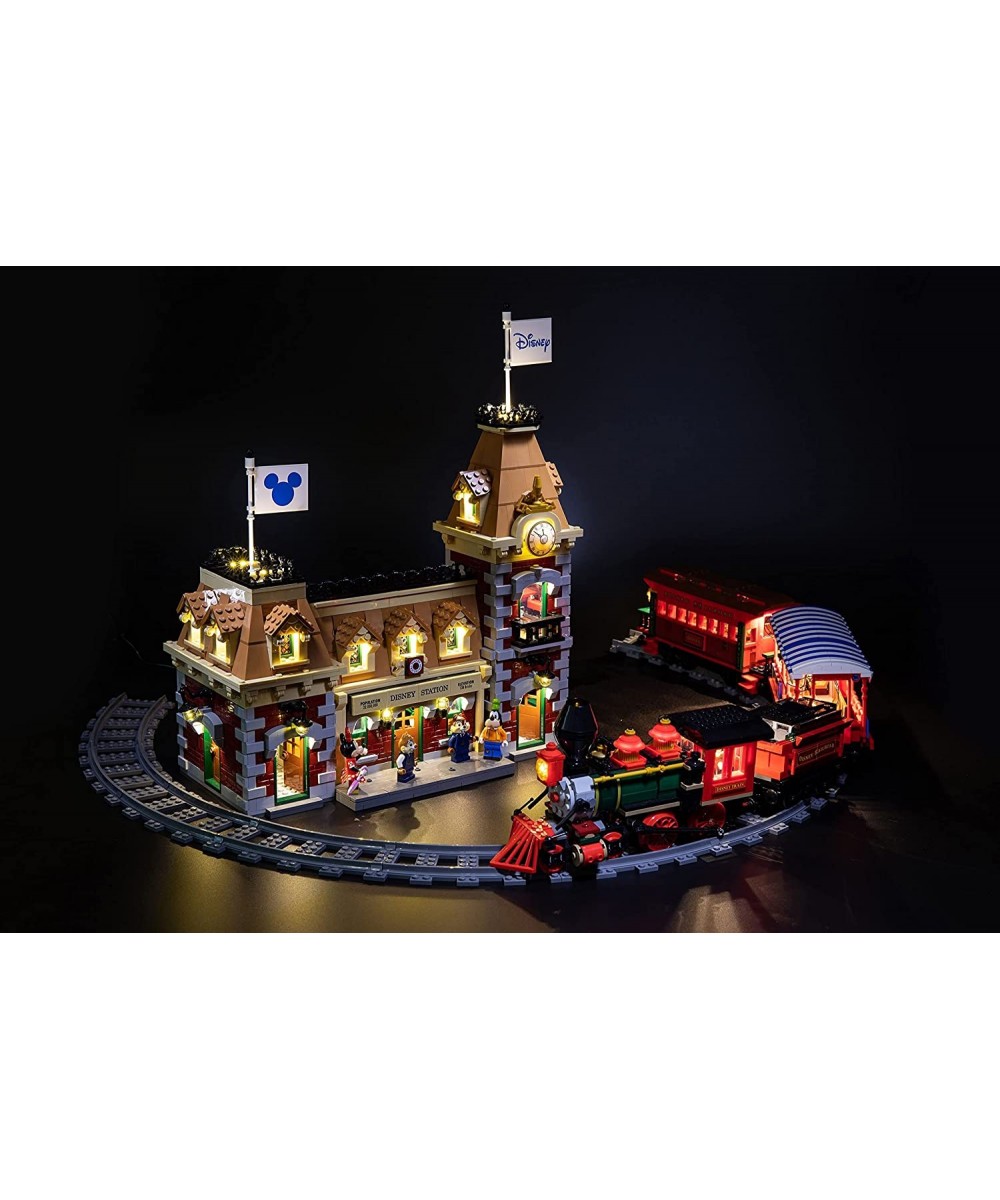 Deluxe LED Light Kit for Your Lego Disney Train and Station Set 71044 (Lego Set Not Included) $85.83 Toy Building Sets