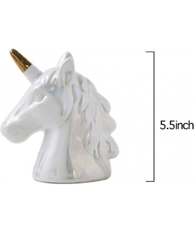 Ceramic Unicorn Money Bank Piggy Bank Ornament Home Decoration $17.54 Kids' Money Banks