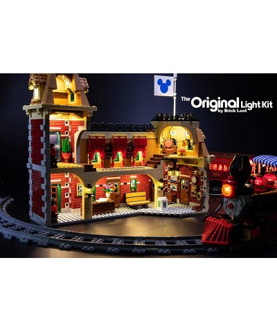 Deluxe LED Light Kit for Your Lego Disney Train and Station Set 71044 (Lego Set Not Included) $85.83 Toy Building Sets