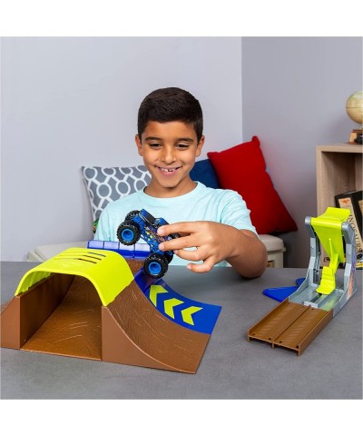 Monster Jam Official Champ Ramp Freestyle Playset Featuring Exclusive 1:64 Scale Die-Cast Son-uva Digger Monster Truck Kids T...