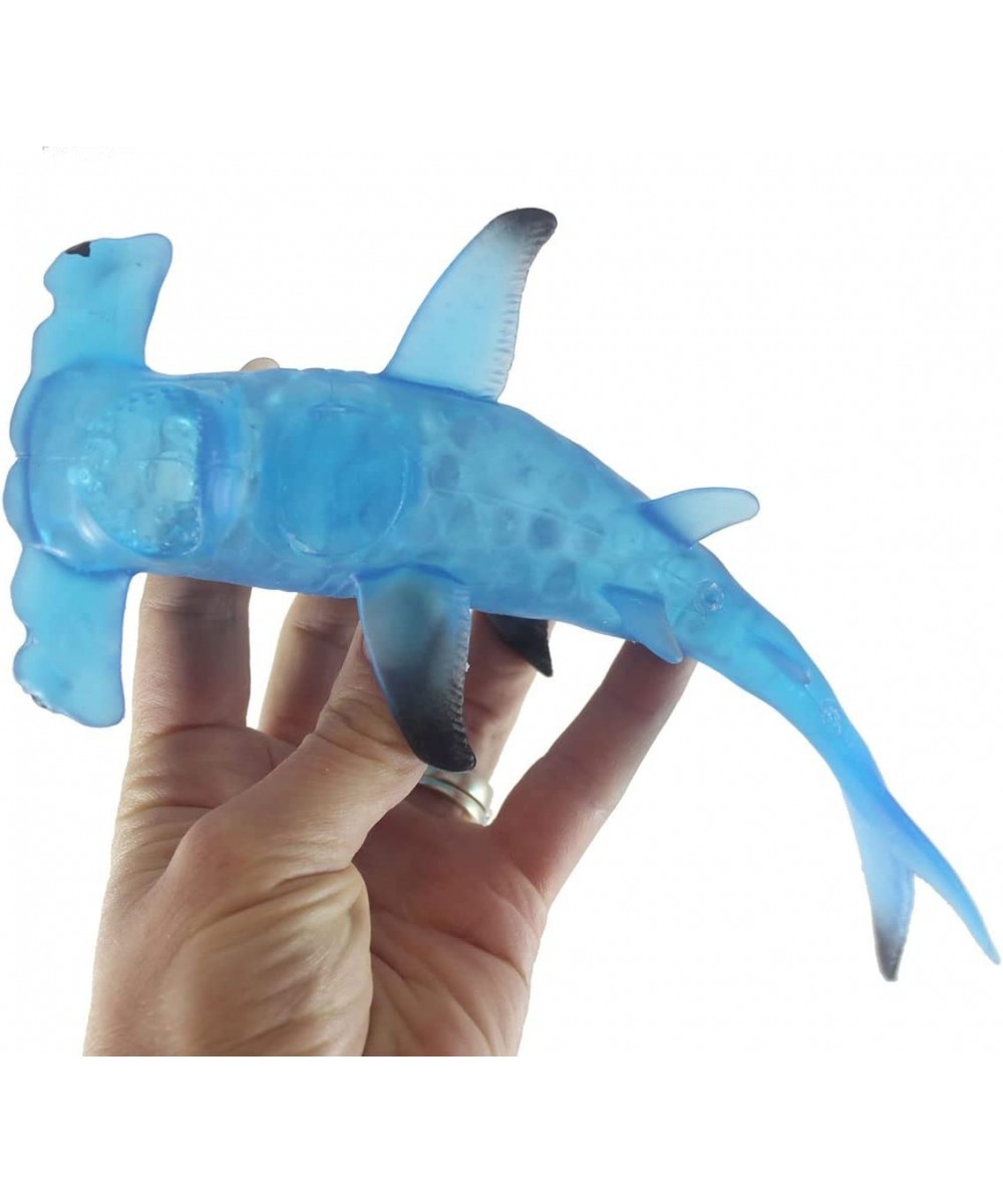 1 Jumbo Hammerhead Shark Water Gel Water Bead Filled Squeeze Stress Ball - Sensory Stress Fidget Toy $17.24 Fidget Toys