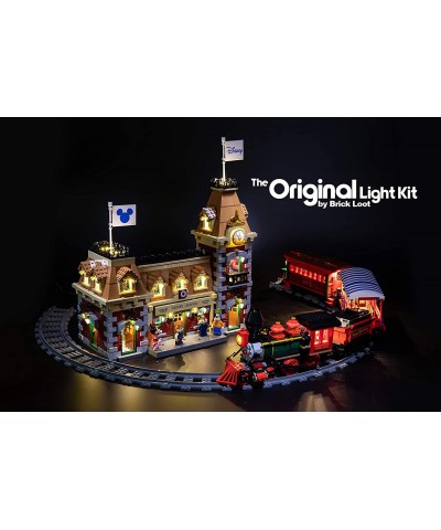 Deluxe LED Light Kit for Your Lego Disney Train and Station Set 71044 (Lego Set Not Included) $85.83 Toy Building Sets