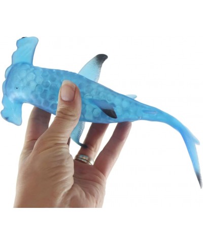 1 Jumbo Hammerhead Shark Water Gel Water Bead Filled Squeeze Stress Ball - Sensory Stress Fidget Toy $17.24 Fidget Toys