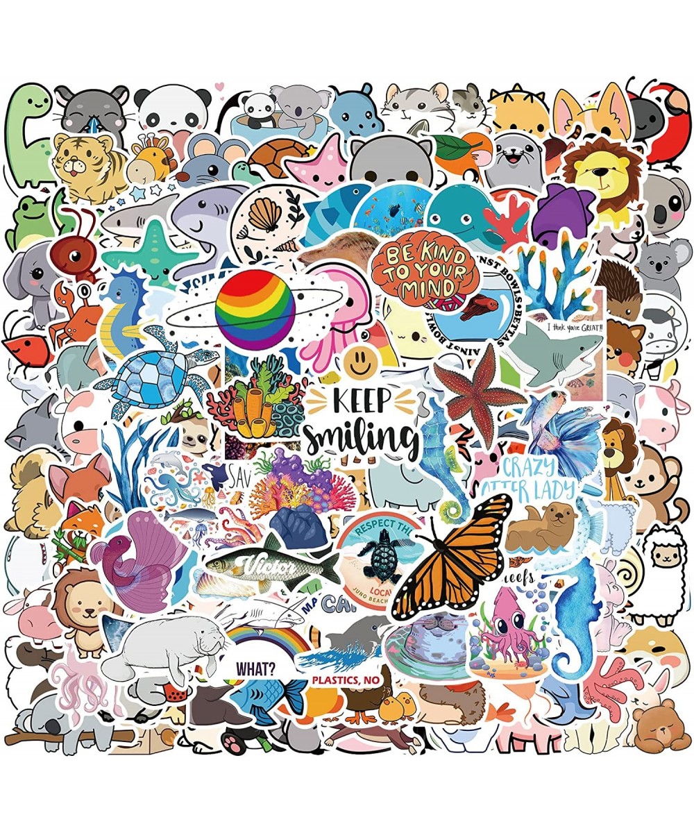 400 PCS Cool Stickers for Water Bottles Cute Water Bottles Stickers Animal Dinosaur Travel Nature Sunflower Horse Cow Dog Aes...