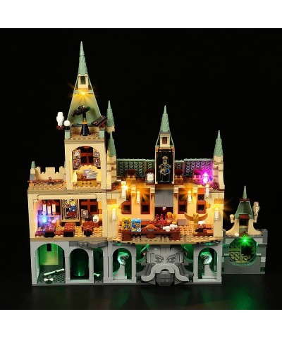 Remote Control Led Lighting Kit for Lego Harry Potter Hogwarts Chamber of Secrets 76389 Building Kit Light Set Compatible wit...