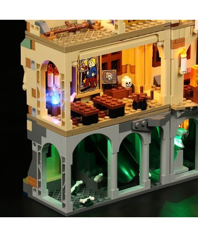 Remote Control Led Lighting Kit for Lego Harry Potter Hogwarts Chamber of Secrets 76389 Building Kit Light Set Compatible wit...