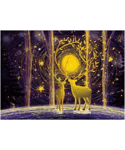 Puzzles for Adults 1000 Piece Puzzle for Adults Jigsaw Puzzles 1000 Pieces for Adults Deer in The Forest 1000 Piece Puzzles C...