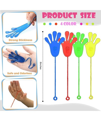 40 Pcs Sticky Hands for Kids Stretchy Treasure Box Toy Classroom Prize Students Sensory Fidget Bulk Prize Box Toy Chest Fille...