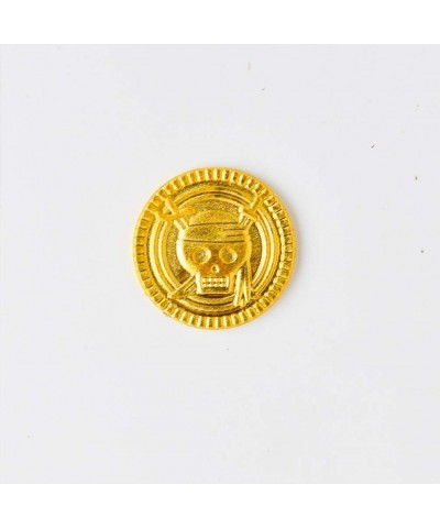 100pcs Plastic Pirate Gold Coins Pirate Treasure Coins Toy Coins for Party Supplies Props Decoration $21.94 Money & Banking P...