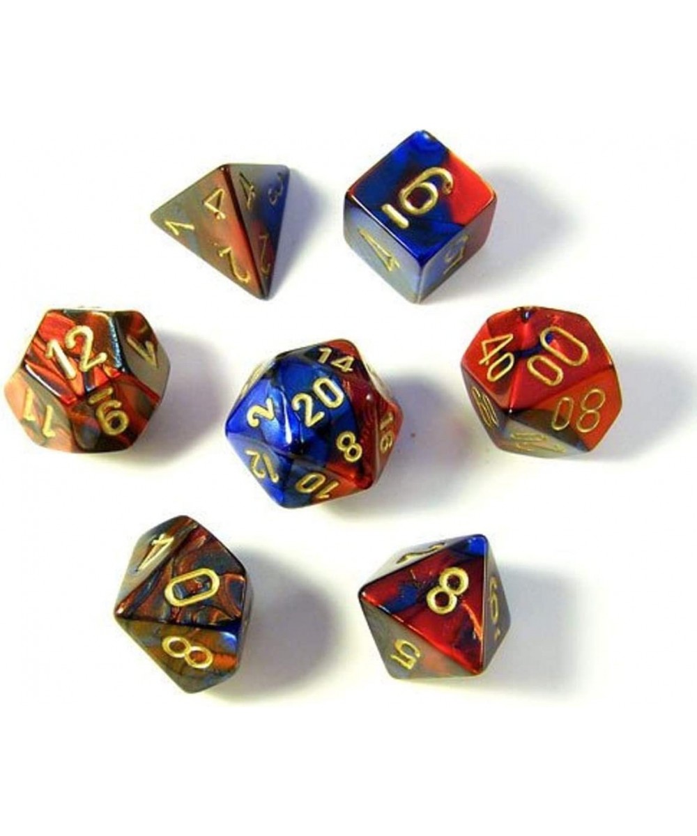 CHX26429 Dice-Gemini Set One Size Blue/Red/Gold $17.05 Game Accessories