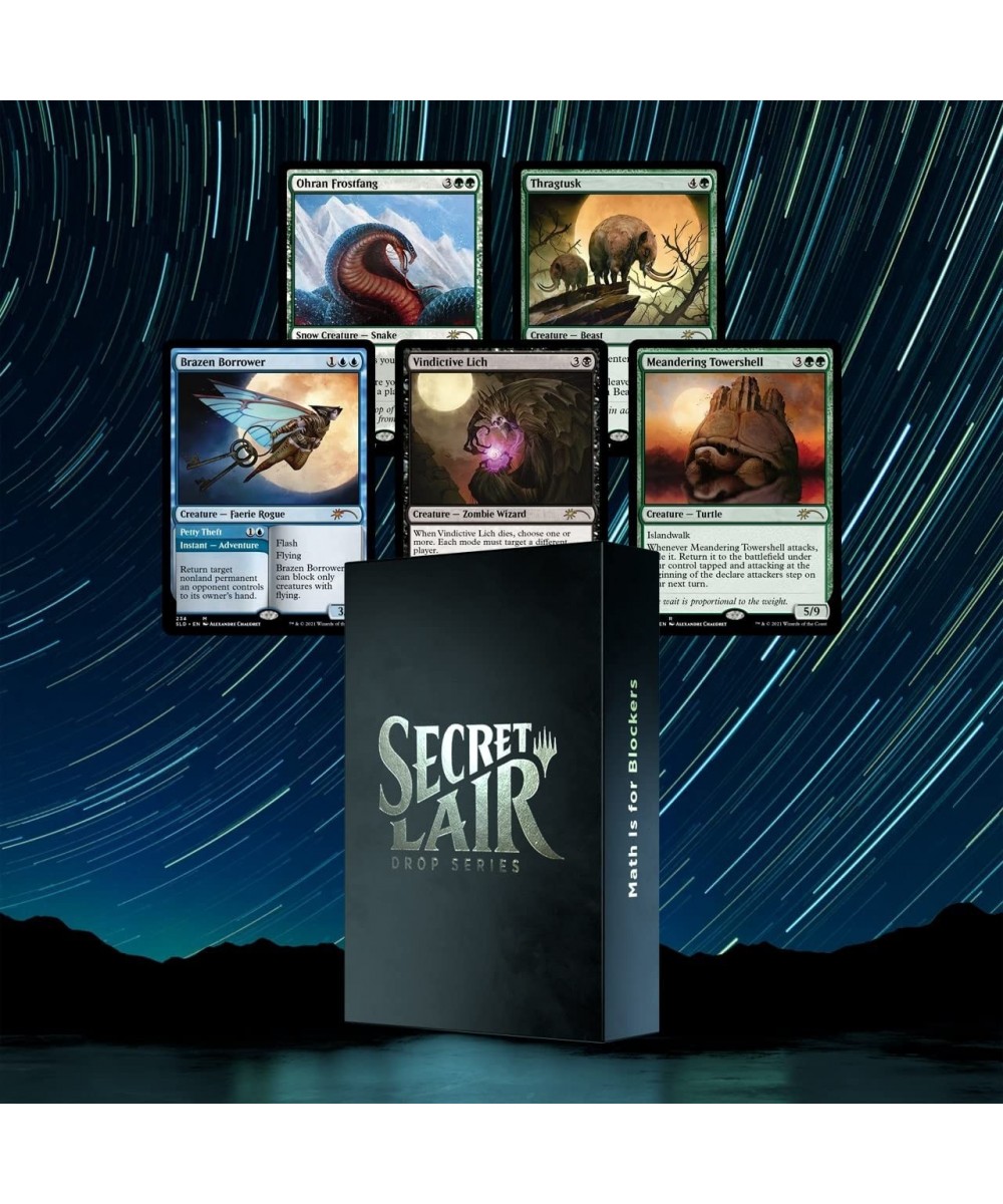 Magic: The Gathering Secret Lair: MTG Math is for Blockers $89.50 Magic Kits & Accessories