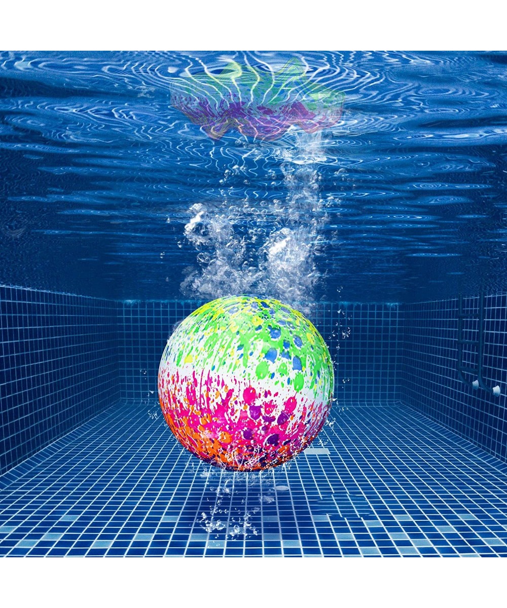 9Inch Swimming Pool Balls Underwater Pool Toy Ball with Water Filling Adapter for Underwater Passing Bouncing Dribbling Up to...