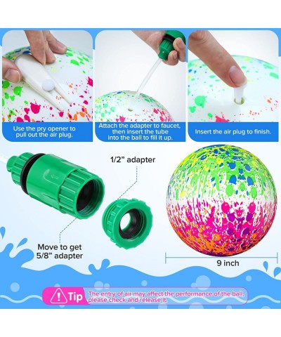 9Inch Swimming Pool Balls Underwater Pool Toy Ball with Water Filling Adapter for Underwater Passing Bouncing Dribbling Up to...