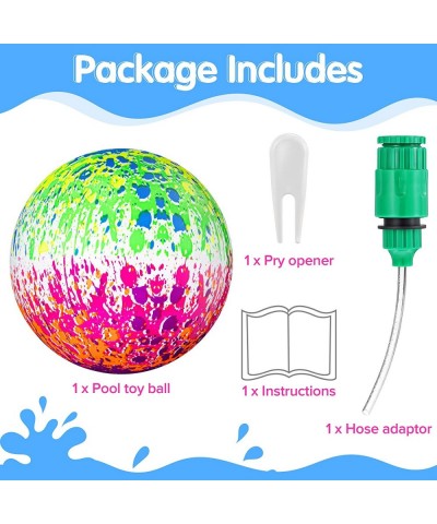 9Inch Swimming Pool Balls Underwater Pool Toy Ball with Water Filling Adapter for Underwater Passing Bouncing Dribbling Up to...