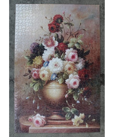 Peony Flower-Celestial Beauty The King of Flowers-Painting Wooden Jigsaw Puzzles for Teens and Family (1000 Piece) $43.34 Jig...