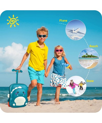 Snow and Beach Sand Toy Set (10pcs) with a Cute Dinosaur Suitcase - Gift Card Included for Christmas and Birthday $26.17 Sand...