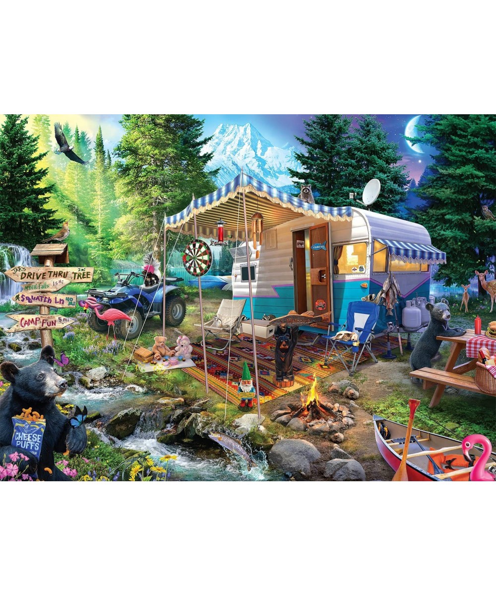 Mountain Retreat - 1000 Piece Jigsaw Puzzle $20.17 Jigsaw Puzzles