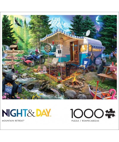 Mountain Retreat - 1000 Piece Jigsaw Puzzle $20.17 Jigsaw Puzzles