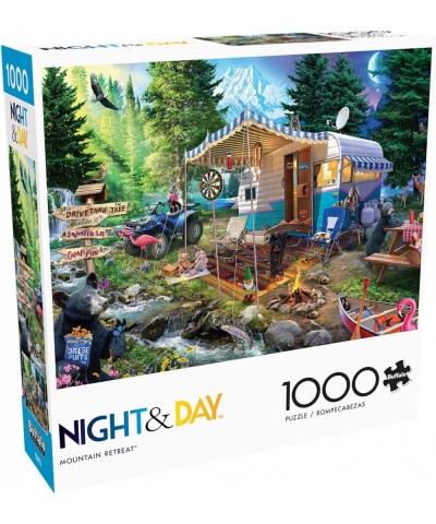 Mountain Retreat - 1000 Piece Jigsaw Puzzle $20.17 Jigsaw Puzzles