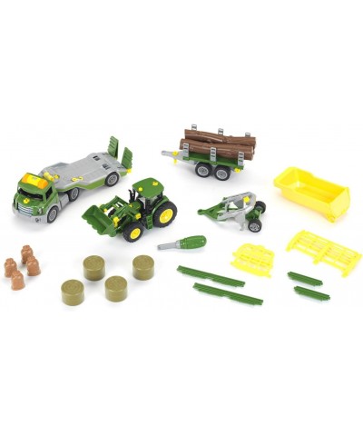 3919-TK John Deere Mega Set Green and Yellow $93.60 Toy Vehicle Playsets