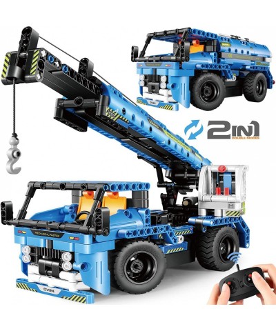 Remote Control STEM Building Toys for 6-12 Year Old Boys 2-in-1 Technic Vehicle Building Kits for Kids 8-12 Construction Erec...